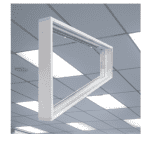 Nadometni okvir za panel / 1200X300 MM / aluminij - slika 2