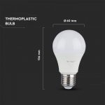 LED Žarnica E27 / 9W / A58 - slika 3