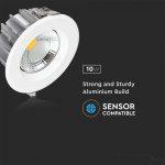 LED COB Reflektor/Bel/Bela svetloba/10W - slika 5