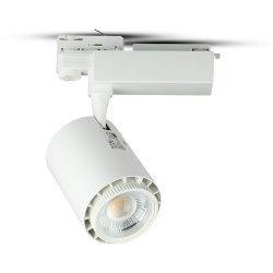 LED Reflektorska/Tračna svetilka/35W/LED COB/Svetlobni trak/Barvno menjalni 3 v 1/Zatemnitveni/Bela
