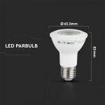 LED Žarnica E27 / 7W / PAR20 - slika 4