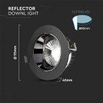 Vgradni Led reflektor /gibljiv naklon/10W - slika 6