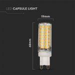 LED žarnica / G9 / 6W - slika 6