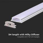 Led kanal z difuzorjem svetlobe 2000 x 18 x 6 mm - slika 3
