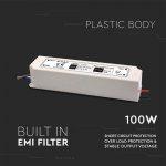 100W LED plastični napajalnik / 24V / 4.2A / IP65 - slika 3