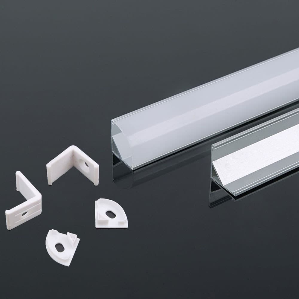 3353-p1_1.jpg Aluminijasti profil 90° za led trakove / 2000*15,8mm*15,8mm/kotni/srebrn - slika 1