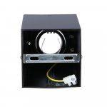 Nadometni kvadratni vložek - GU10 / Črna - slika 12