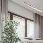 LED Upognjena stenska svetilka/Krom/18W - slika 2