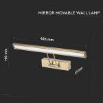 LED Moderna svetilka Slika/Ogledalo/8W/455mm - slika 4