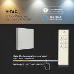LED starlight panel / bel / 8W - slika 3