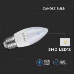 LED Žarnica E27/5.5W Plastična - slika 3