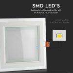 LED Stekleni Panel / 12W / Kvadratni - slika 7