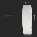 LED Panel 6W/Okrogli - slika 4