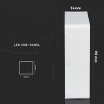 LED Panel 6W / Kvadratni - slika 4