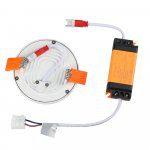 LED panel brezokvirni / 8W / okrogel - slika 2