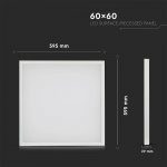 LED Nadometni Panel / 40W / 60x60 - slika 4