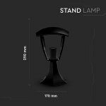 LED Stoječa svetilka/1x E27/IP65-Vodoodporen - slika 5