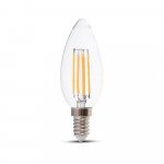 LED Žarnica E14 / 6W / filamentna
