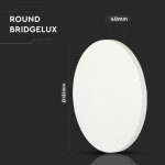 LED Moderna stenska/stropna svetilka/6W/Bela/IP65-vodoodporna 1 - slika 4