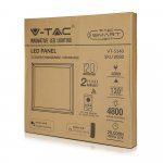 LED vgradni Smart Panel / Kompatibilen z Alexo in Google Home / 40W / 60x60 - slika 9