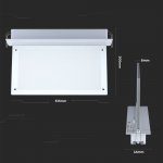 LED Stenska / Stropna vgradna lučka LED za izhod v sili/2W/12 ur polnjenje 6000K-brez napajanja - slika 7