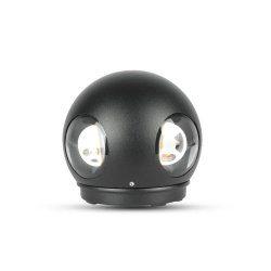 LED Moderna stenska svetilka/4W/Bela ali Črna/ IP65-vodoodporna