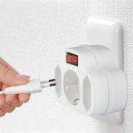Električni razdelilec 3x EU vtičnica /stikalo - slika 3