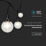 Led žarnice na vrvi /  3m /6 x E27 /IP65 - slika 4