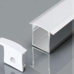Led kanal z difuzorjem svetlobe 2000 x 30 x 20 mm