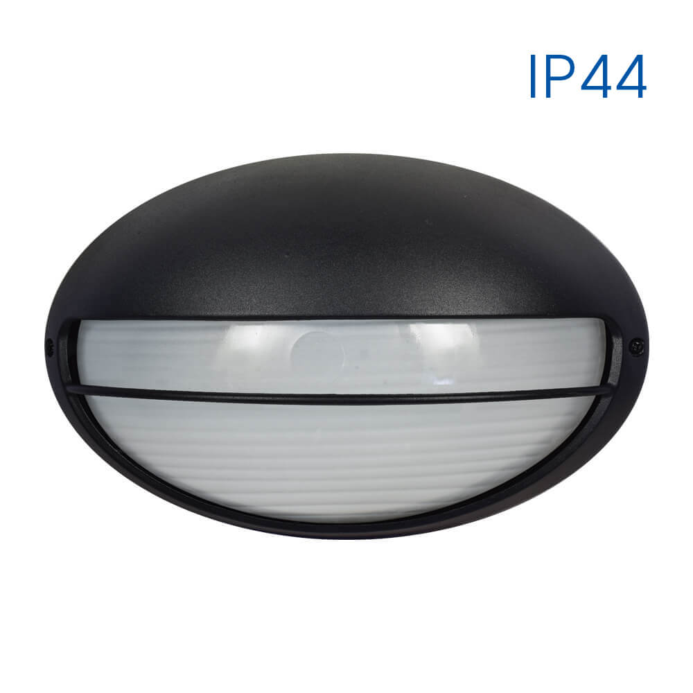 004262-00 PETRA 1xE27 BK IP44 - slika 1
