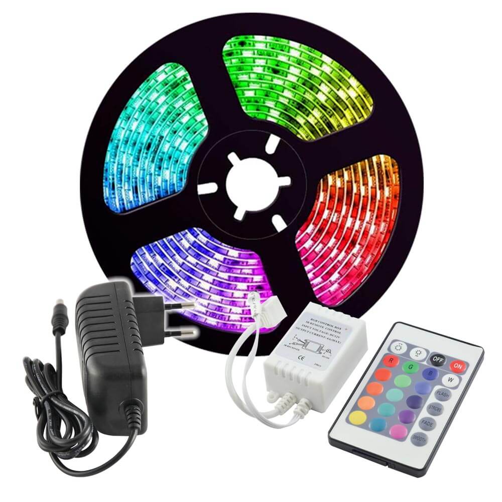 004498-00 RGB BAGRA LED 60 SMD5050 - 5m SET - slika 1