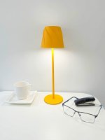 ESTELLA 3W LED Polnilna namizna svetilka / 4000K / IP54 / MODRA - ORANŽNA - RUMENA - slika 2